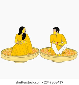 Haridra Shastram (Haldi) & Mangala Snaanam